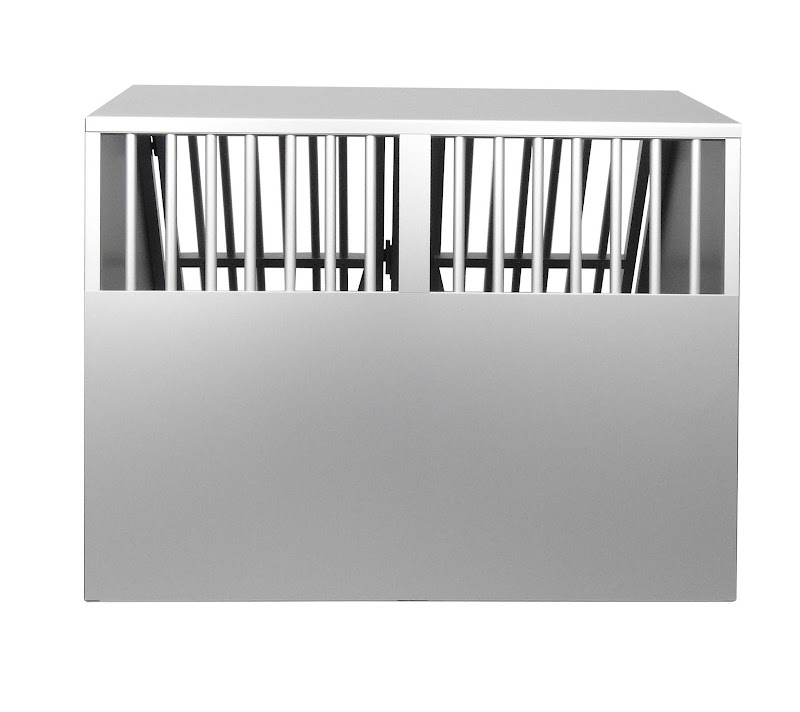 Pro Aluminium Autobench Dubbel King  B 90 x D 80 x H 63 cm