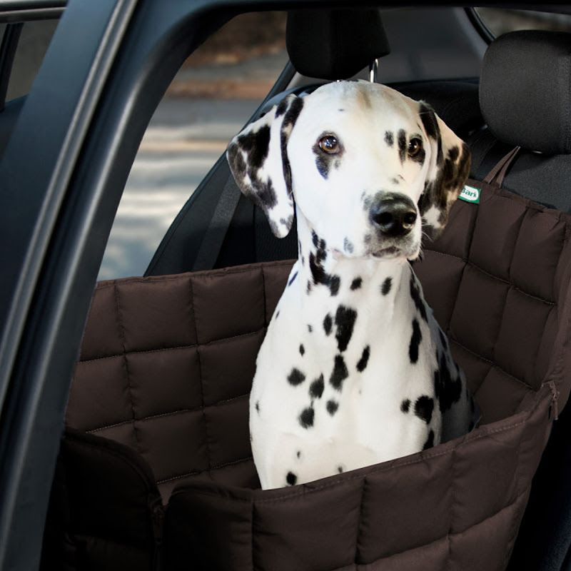 Doctor Bark 1zits Autostoel Hoes  Achterbank  Bruin  S