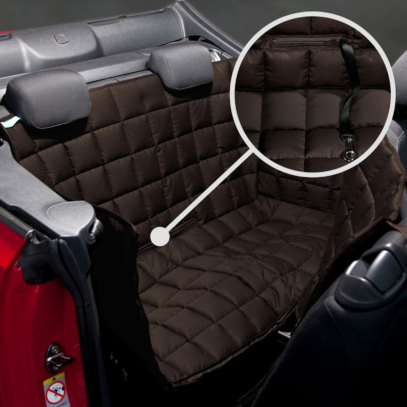 Doctor Bark Achterbank Cabrio  Bruin  S