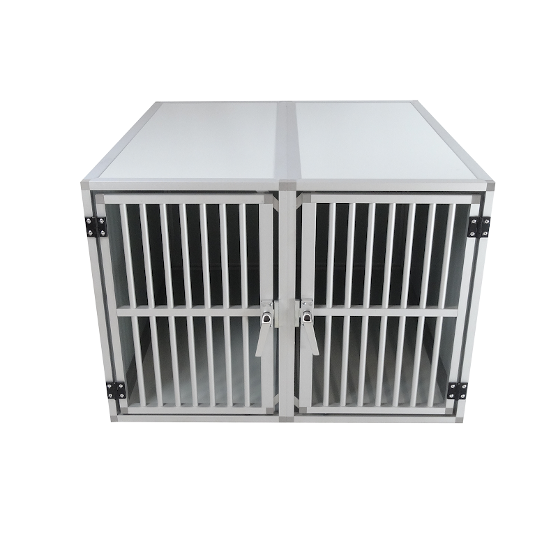 Autobench Pro Aluminium Recht Model Dubbel  B 95 x D 100 x H 67 cm